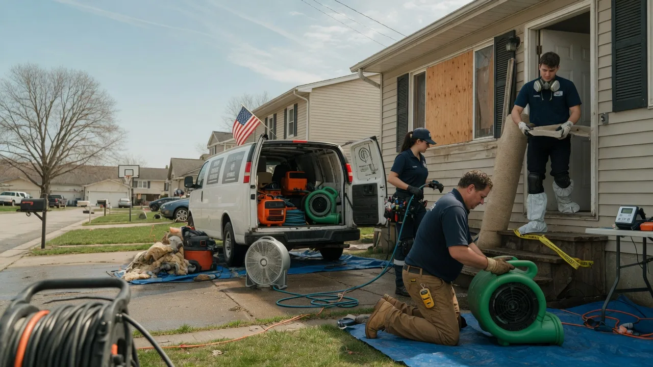 Water Damage Restoration in Roanoke, LA near me